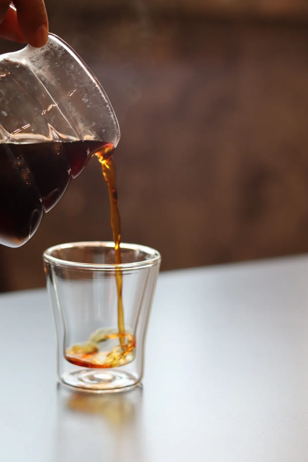 Pouring The Brew — Kafe Bloom